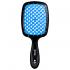  Soft Touch Hairbrush Black/Blue